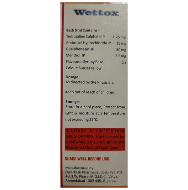 Wettox Syrup