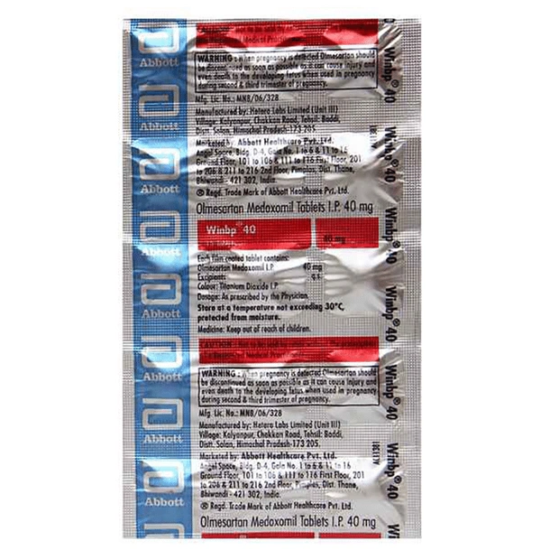 Winbp 40 Tablet