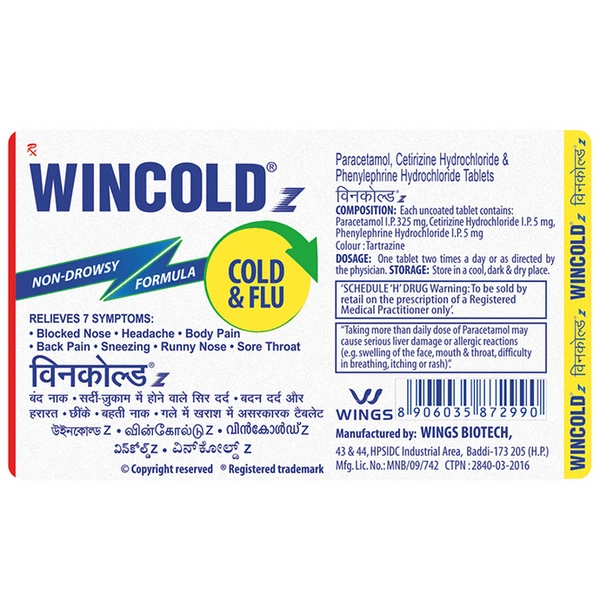 Wincold Z Tablet