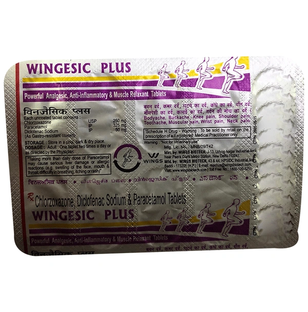 Wingesic Plus Tablet