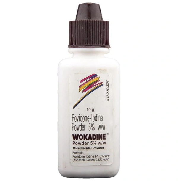 Wokadine 5% Dusting Powder