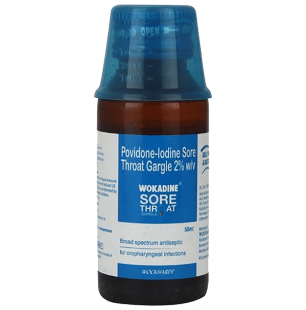 Wokadine Sore Throat Gargle