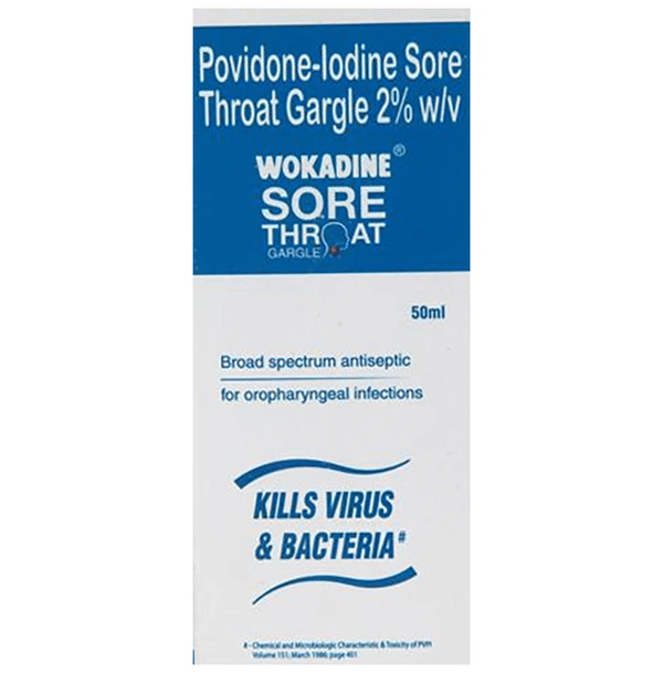 Wokadine Sore Throat Gargle