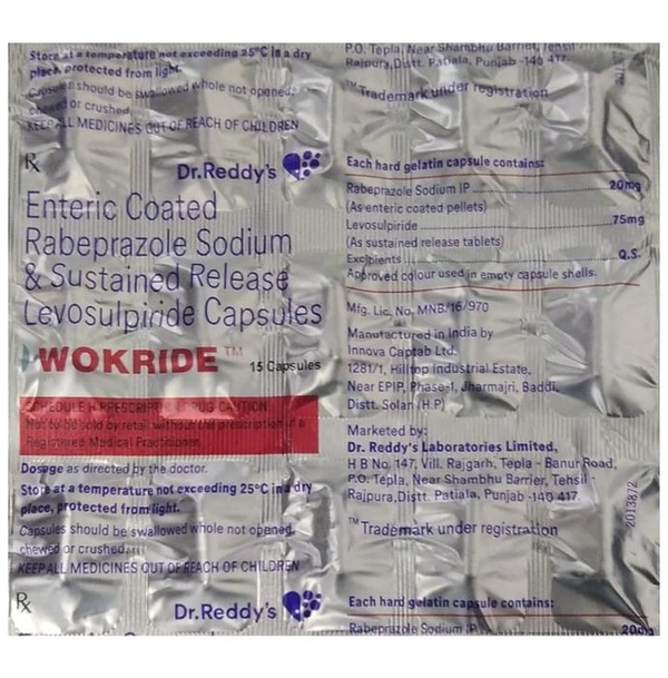 Wokride 75mg/20mg Capsule SR