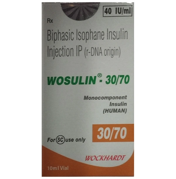 Wosulin 30/70 40IU/ml Injection