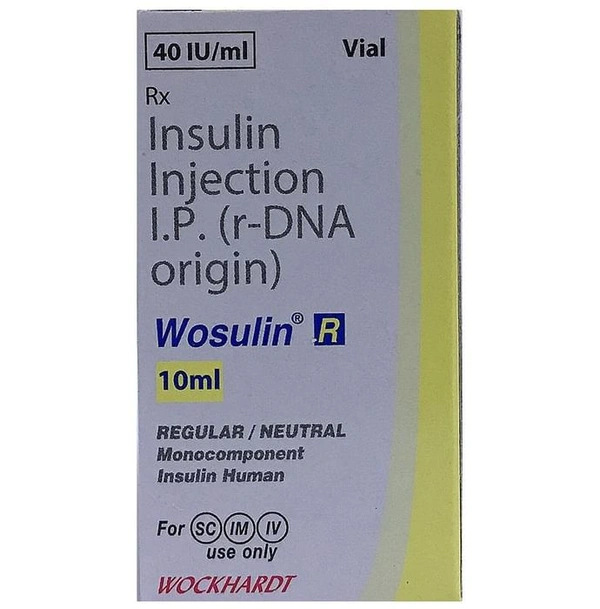 Wosulin-R 40IU/ml Injection