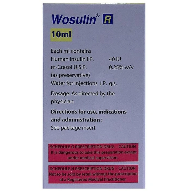 Wosulin-R 40IU/ml Injection