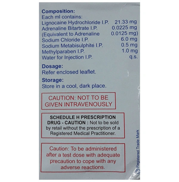 Xicaine Injection