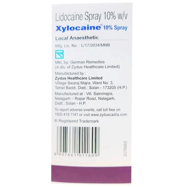 Xylocaine Spray