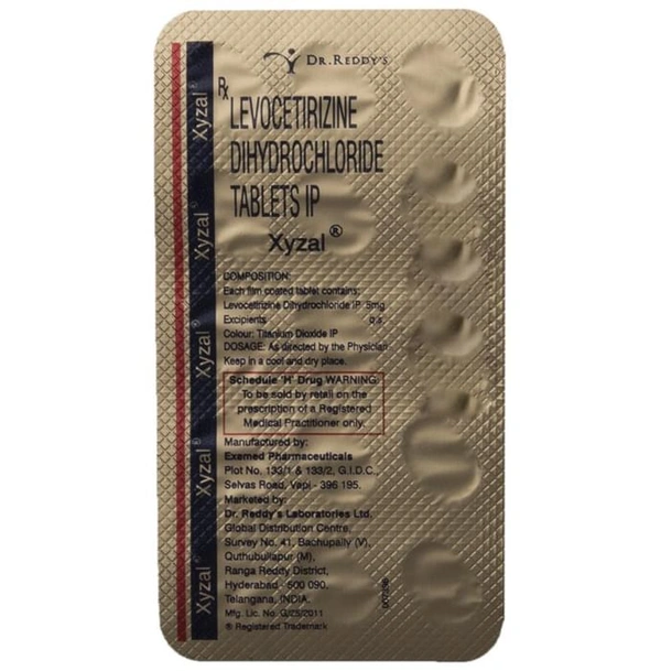 Xyzal 5mg Tablet
