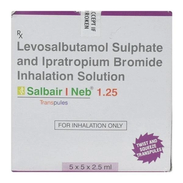 LUPIN Salbair I Neb Respules (1.2500 Ml)