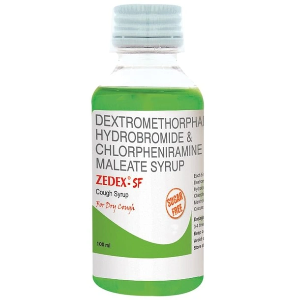 Zedex-SF Dry Cough Syrup Sugar Free