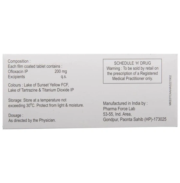 Zenflox 200 Tablet