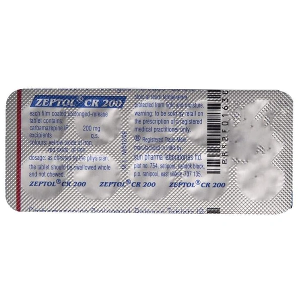 Zeptol CR 200 Tablet
