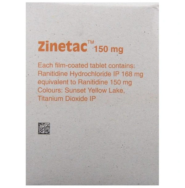 Zinetac 150mg Tablet