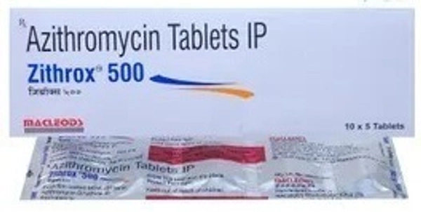 MACLEODS PHARMACEUTICALS Zithrox 500Mgtab (5 Tab)