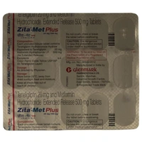 Zita-Met Plus 20mg/500mg Tablet ER