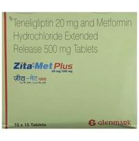 Zita-Met Plus 20mg/500mg Tablet ER