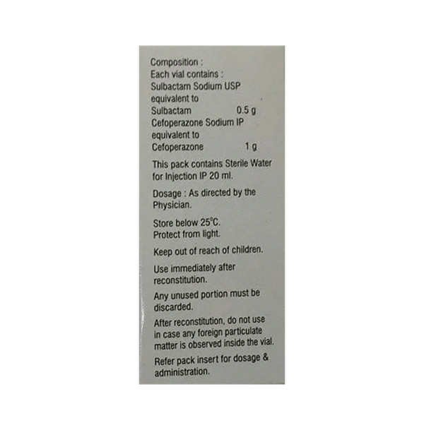 Zostum 1.5gm Injection