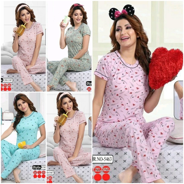 Trendy Stylish Women Pajamas - S,M,L,XL,XXL
