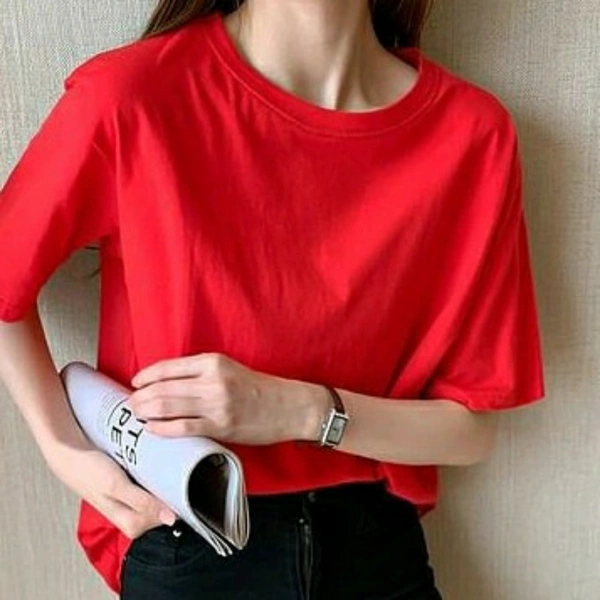Women's Cotton Oversized Tshirts - S,M,L,XL,XXL,XXXL