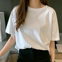 Women's Cotton Oversized Tshirts - S,M,L,XL,XXL,XXXL