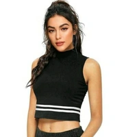 Women's High Neck Top - S,M,L,XL