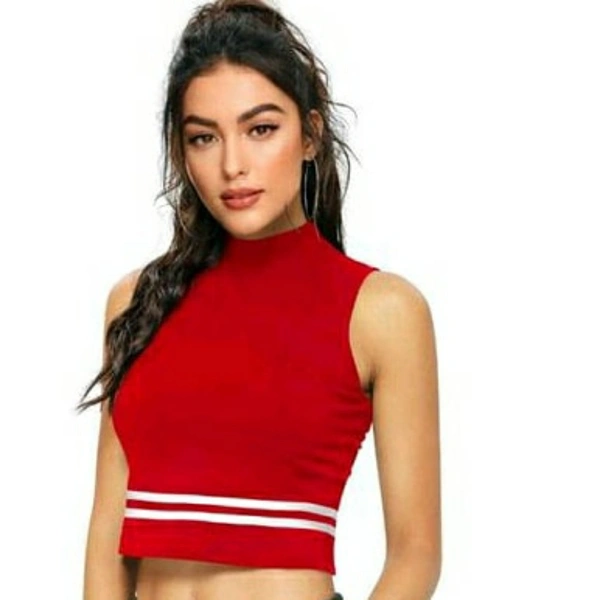 Women's High Neck Top - S,M,L,XL