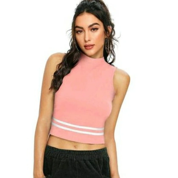 Women's High Neck Top - S,M,L,XL