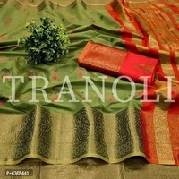 Banarasi Cotton Zari Woven Saree - 3 Similar Products Available