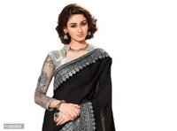 Chiffon Embriodered Saree