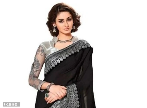 Chiffon Embriodered Saree