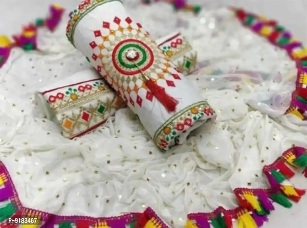 Cotton Embroidered Dress Material 