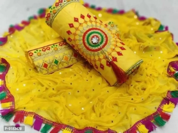 Cotton Embroidered Dress Material 