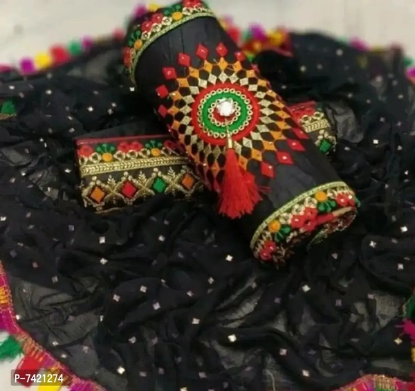 Cotton Embroidered Dress Material 