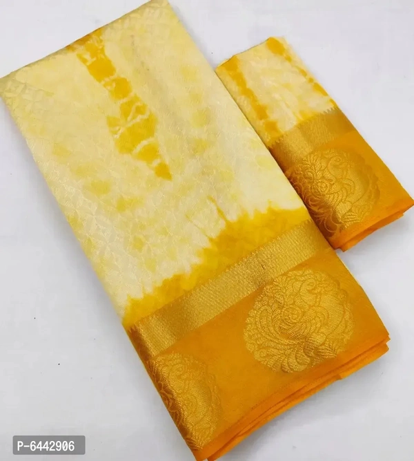 Kanjeevaram Silk Blend Saree 
