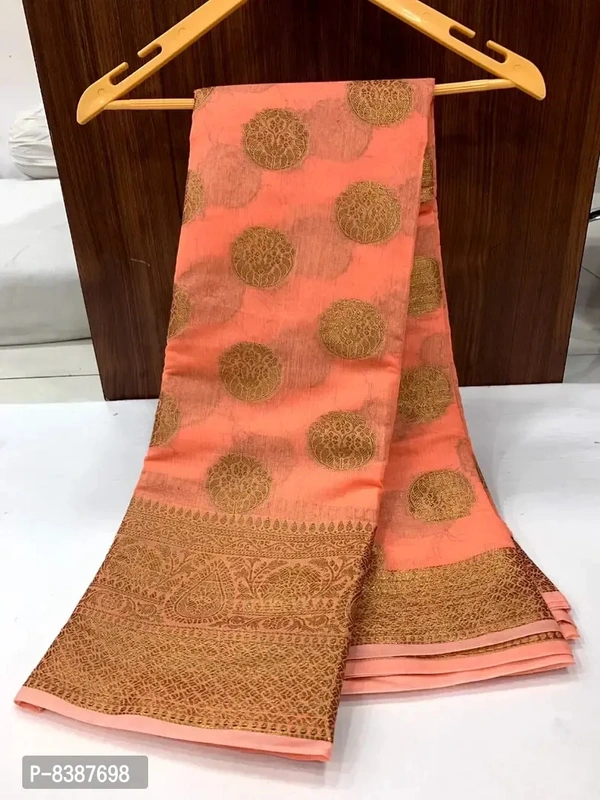 Soft Cotton Woven Saree
