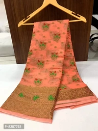 Soft Cotton Woven Saree