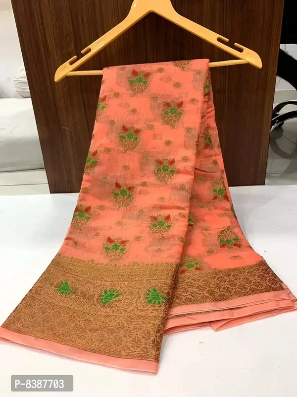 Soft Cotton Woven Saree