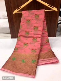 Soft Cotton Woven Saree