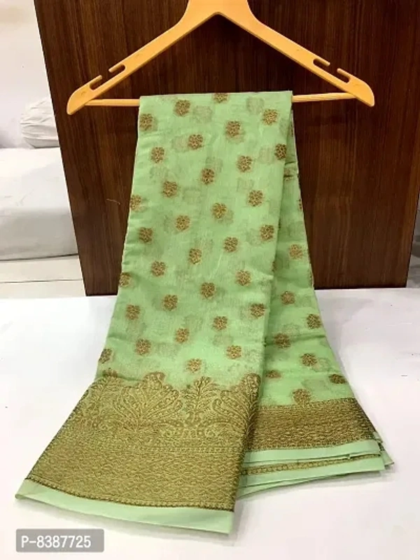 Soft Cotton Woven Saree
