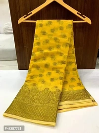 Soft Cotton Woven Saree