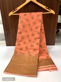 Soft Cotton Woven Saree