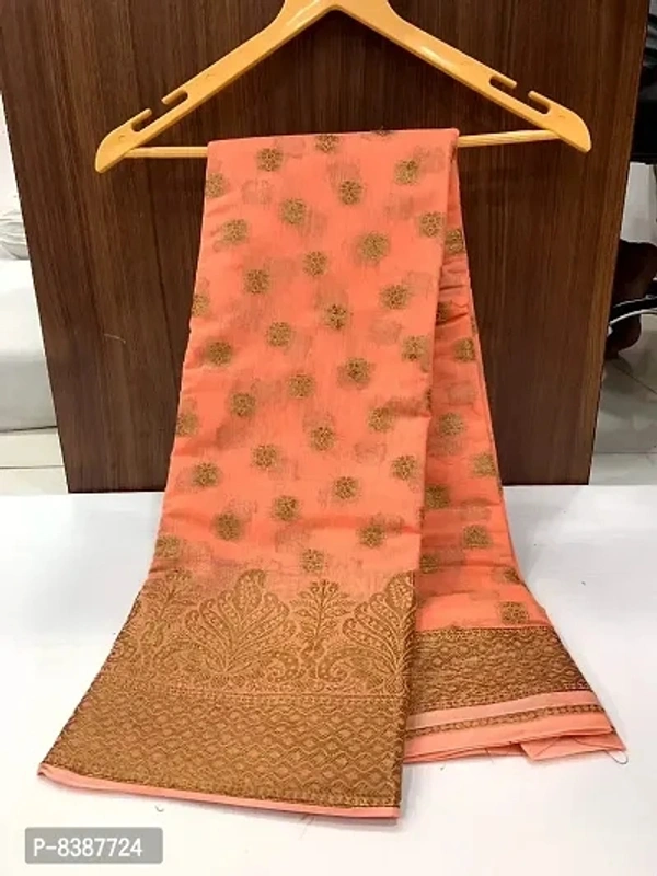 Soft Cotton Woven Saree
