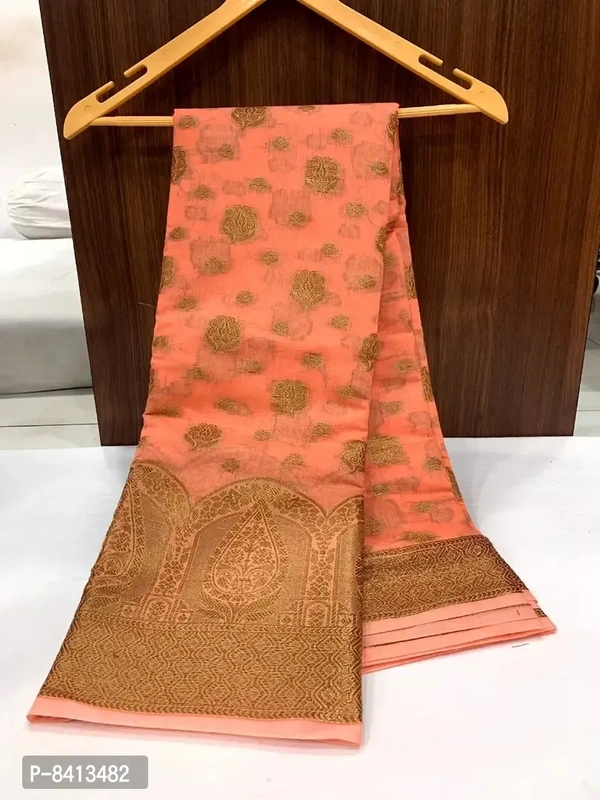 Soft Cotton Woven Saree