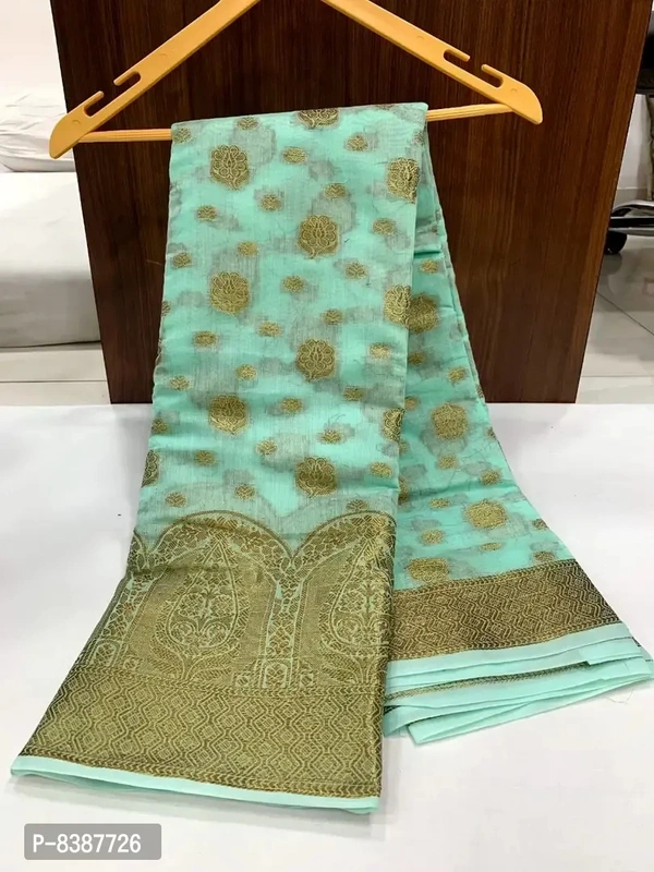 Soft Cotton Woven Saree