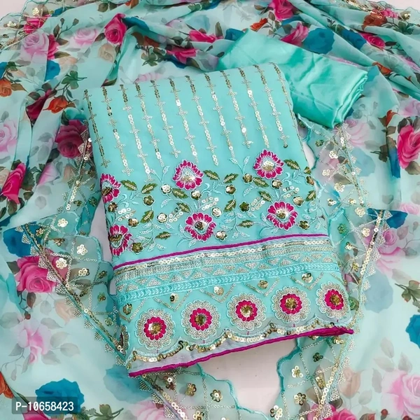 Women Georgette Dress Material 