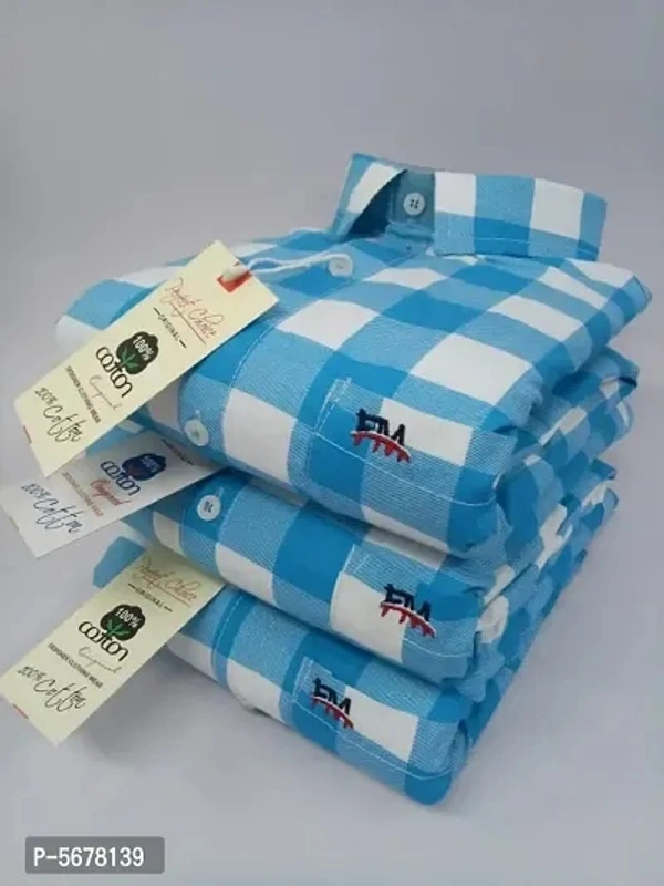 Cotton Shirt (Pack Of 1pcs) - XL