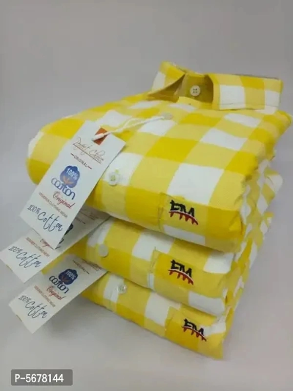 Cotton Shirt (Pack Of 1pcs) - L