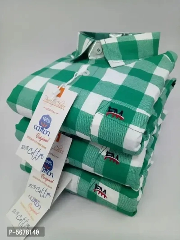 Cotton Shirt (Pack Of 1pcs) - XL